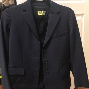 Vince. Navy blue blazer.